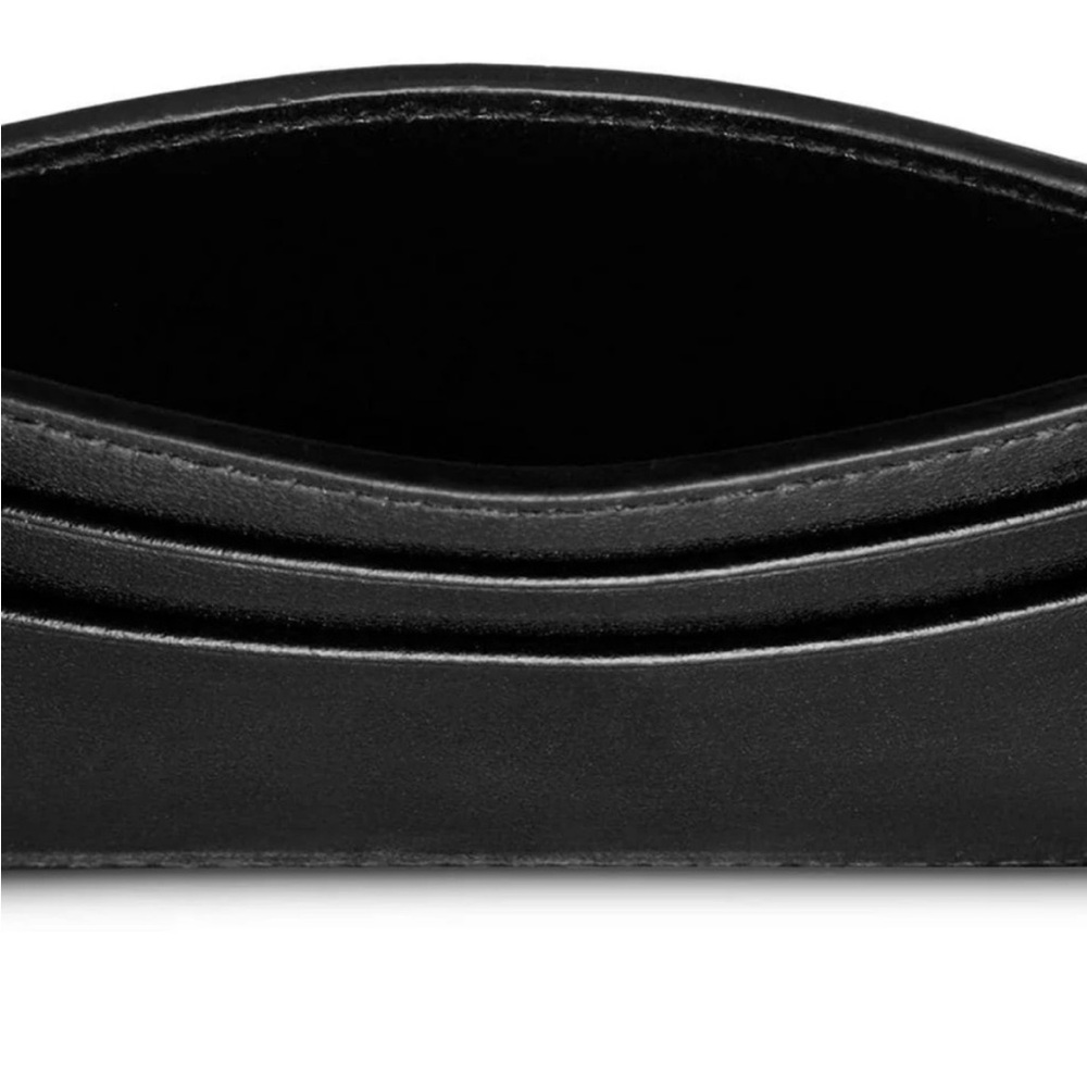 GUCCI Leather Rubberized Credit Card Holder, Retail $310 - Picture 3 of 8